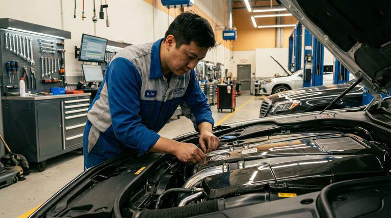 萝莉塔修车改装视频幕后花絮