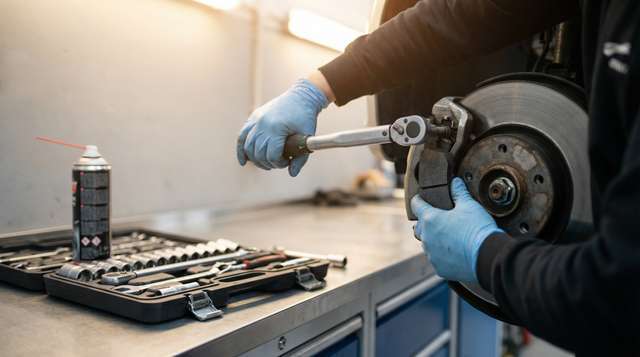 萝莉塔修车视频 - 刹车系统维修视频教程